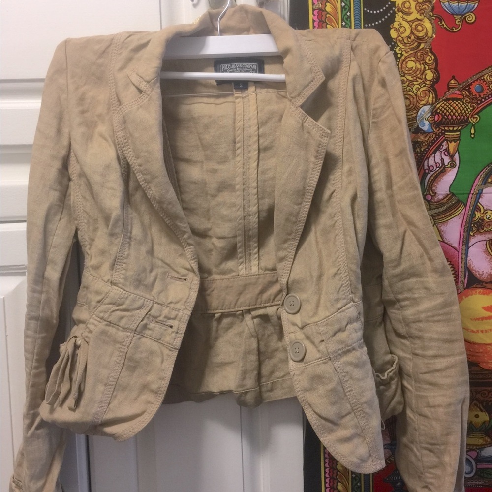 Ralph Lauren Polo jacket. 100% linen. S